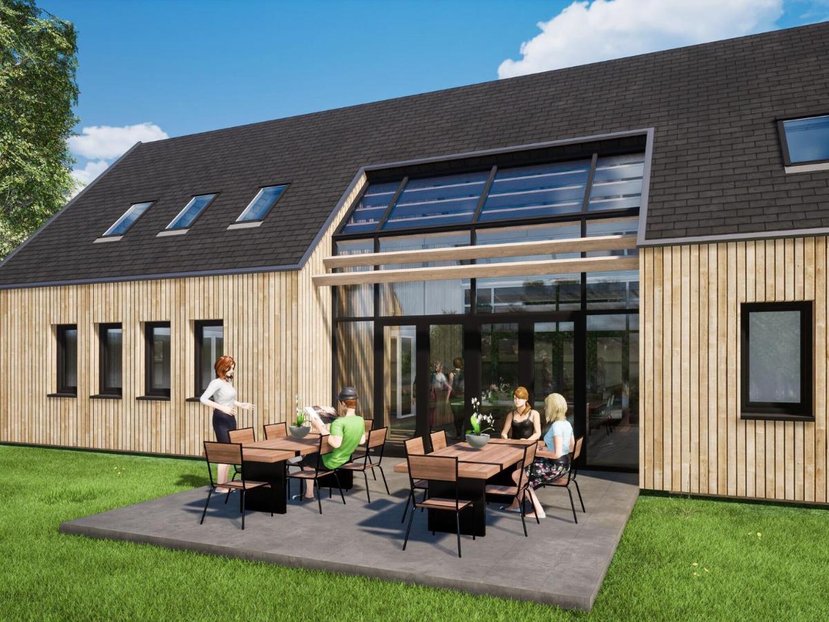 Vakantiehuis Spacious With Sauna, On A Park, North Sea At 1 2 Km